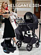 Коляска 3в1 Sweet Baby Elegante Chrome Black