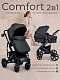 Коляска-трансформер 2в1 Sweet Baby Comfort Black Black