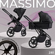 Коляска 2в1 Sweet Baby Massimo Black